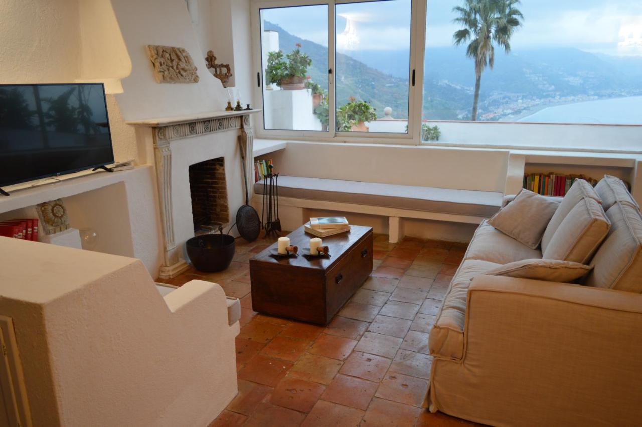 Villa La Casa Nella Roccia Taormina Exterior foto